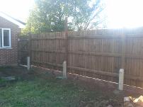 Featheredge fencing and godfathers in Druids heath.