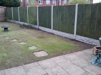 Fencing in Bartley Green.