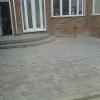 Tumble blockpaving and steps.