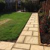 new pathway in wythal paving.