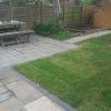 courtyard patio kits and reused york stone.