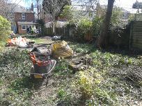 overgrown garden in need of make over in Kings Heath