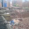 Walls demolished and dig out complete in selly Oak.