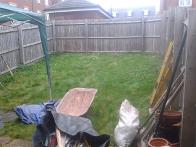 Garden ready for make over in Rowley Regis