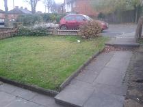 A new driveway needed in Stirchley.