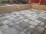 sunken patio in Halesowen