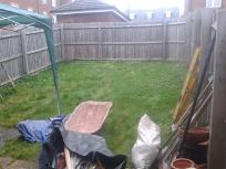 Garden in need of landscaping in Rowley Regis