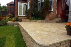 New patio in Harborne