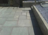 Natural york paving in Cotteridge.